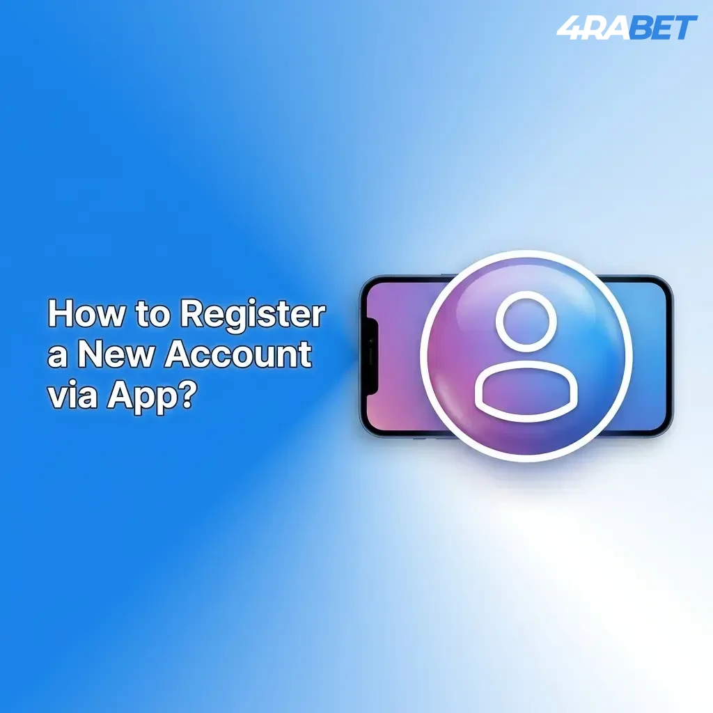 New user registering a 4Rabet account on a mobile app by filling in personal details and verifying via OTP