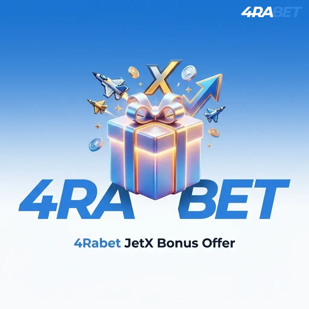 4Rabet JetX welcome bonus offering 700% up to 20,000 INR with 300 INR minimum deposit for new players