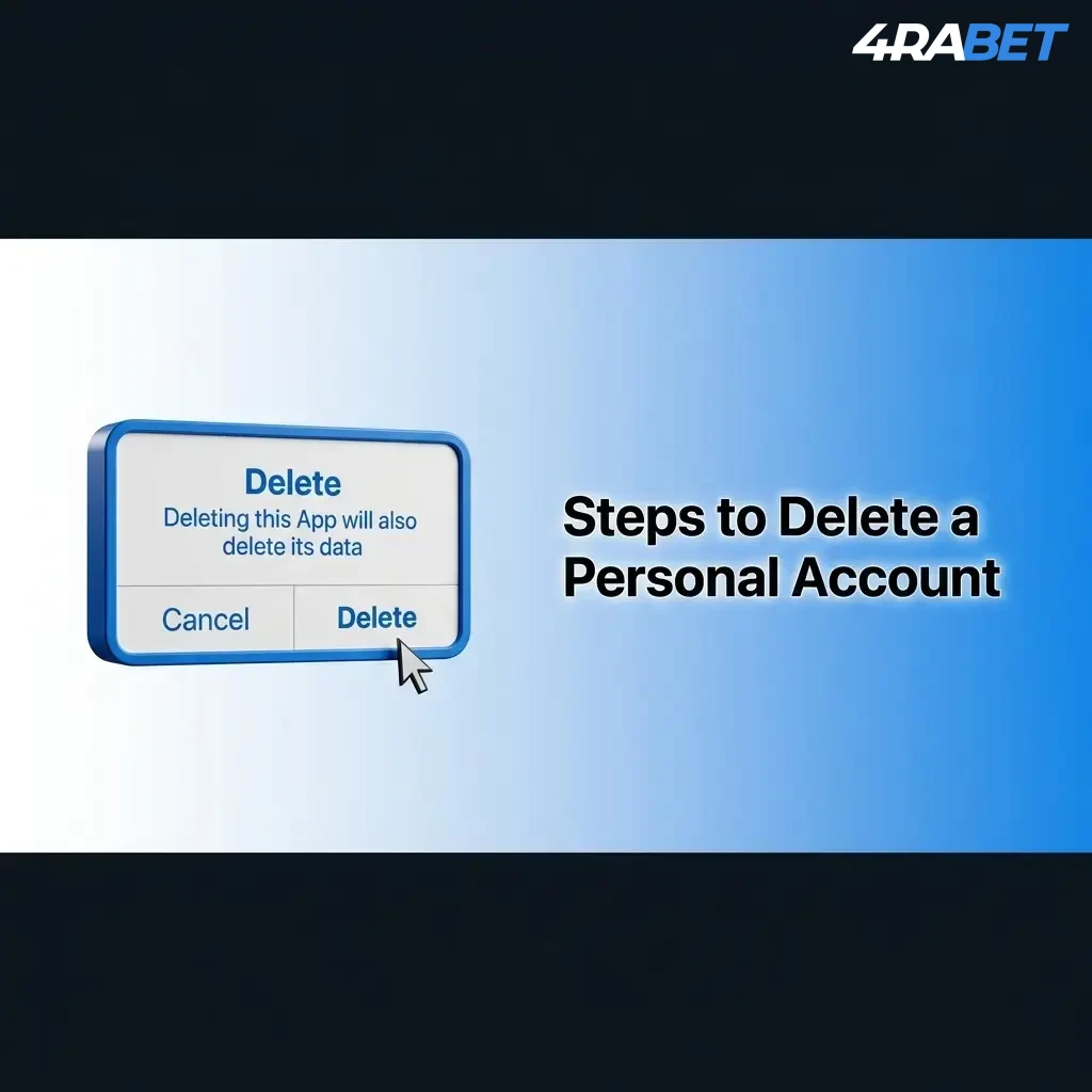 Steps to delete a personal account by contacting support, withdrawing balance, verifying identity, and receiving deletion confirmation.