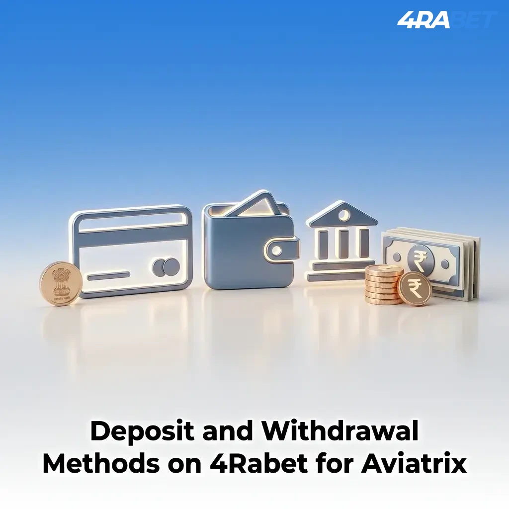 4Rabet deposit and withdrawal methods for Indian players including UPI, Paytm, PhonePe, Visa, Mastercard, and crypto